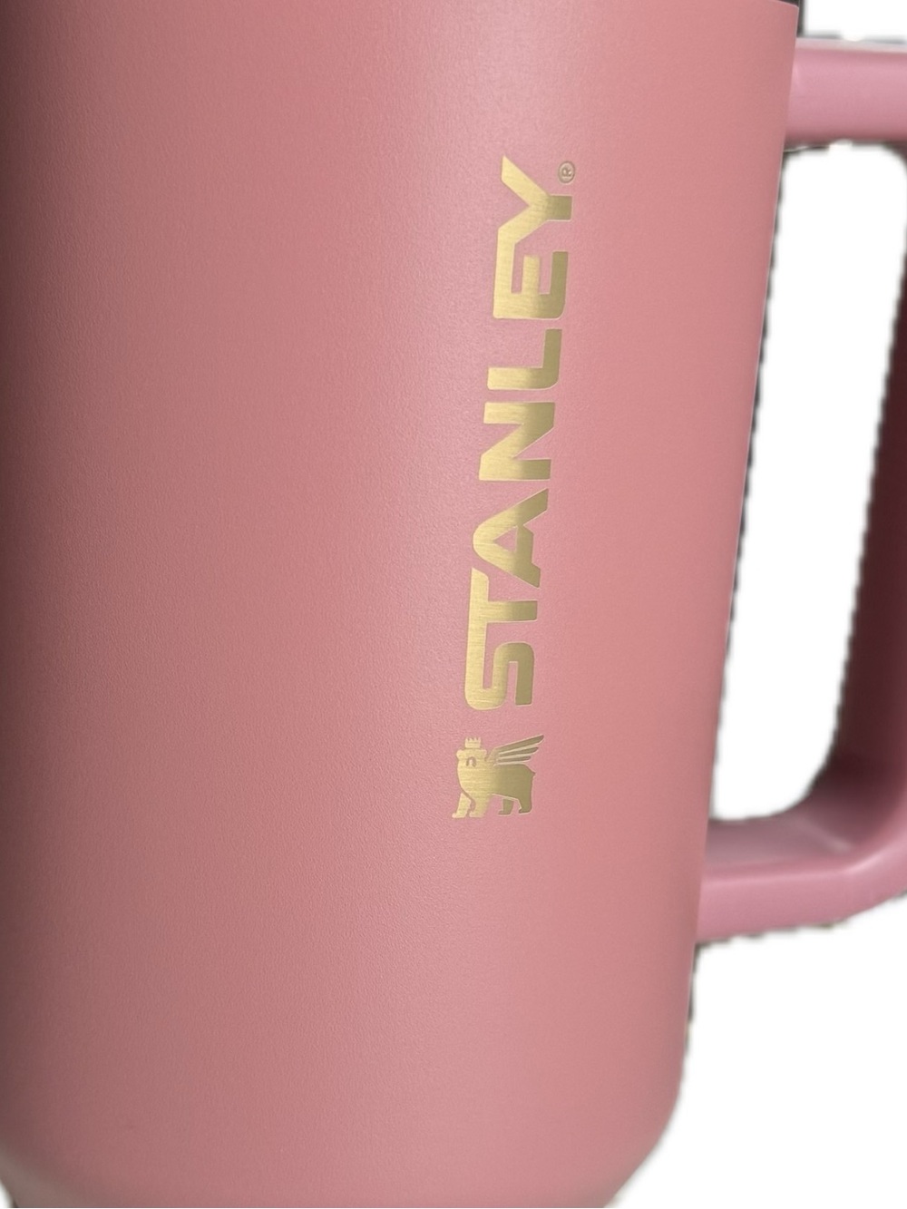 Stanley Rose Pink Travel Tumbler with Handle - Picture 4 of 6